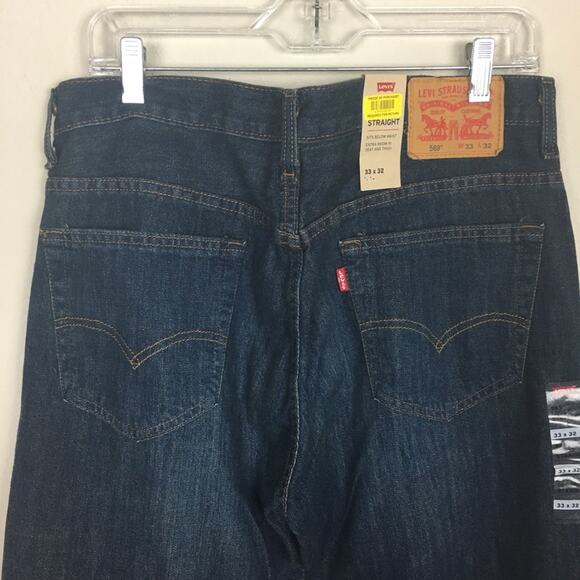 Levi's 569 NWT 33 x 32 Loose Straight Jean - Picture 7 of 9